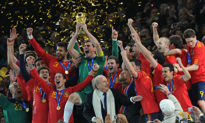Испания световен шампион 2010