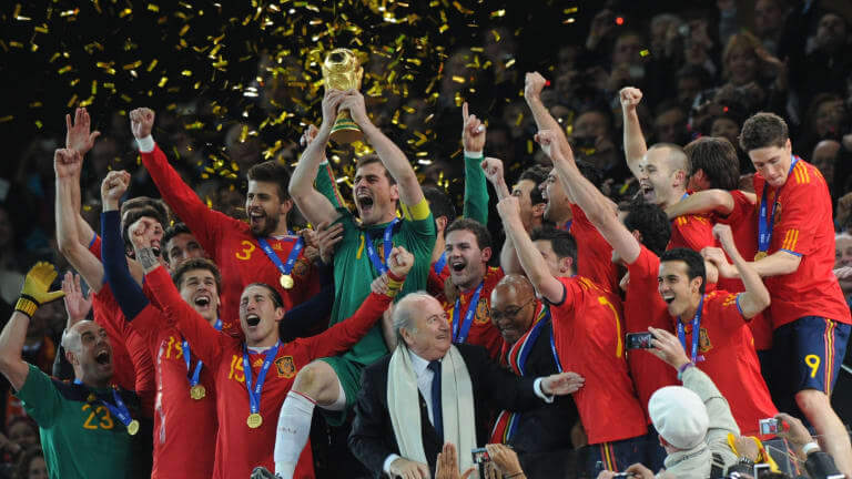 Испания световен шампион 2010