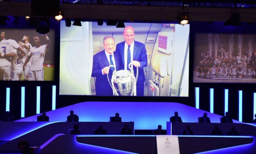 Реал Мадрид събрание Перес Зидан