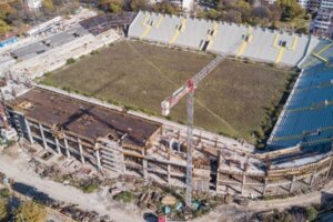 стадион Христо Ботев строеж