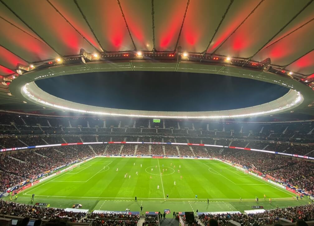 стадион Метрополитано Атлетико Мадрид