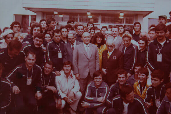 Тодор Живков със спортисти