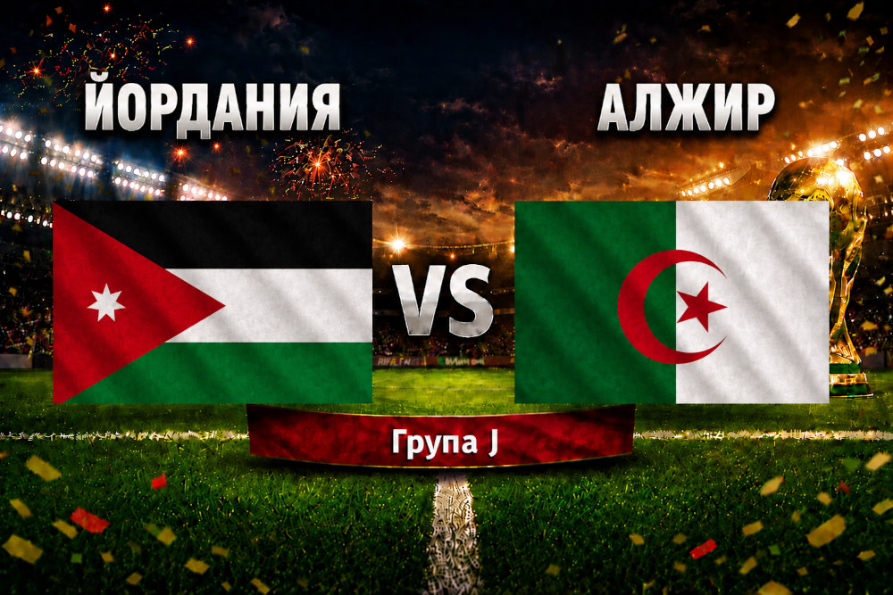 Йордания - Алжир 1:2